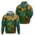 Sao Tome and Principe Tropical Island Hoodie with Bird and Cocoa Forest Print