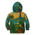 Sao Tome and Principe Tropical Island Kid Hoodie with Bird and Cocoa Forest Print