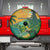 Sao Tome and Principe Tropical Island Spare Tire Cover with Bird and Cocoa Forest Print