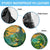 Sao Tome and Principe Tropical Island Spare Tire Cover with Bird and Cocoa Forest Print