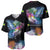 Where the Sunbird Sings Baseball Jersey with Sao Tome and Principe Flag and Color Splash Art