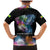 Where the Sunbird Sings Family Matching Mermaid Dress and Hawaiian Shirt with Sao Tome and Principe Flag and Color Splash Art