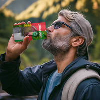 Jungle Spirit Monkey 4 in 1 Can Cooler Tumbler with Sao Tome and Principe Tropical Flag Color Blocks