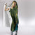 Sea Turtle Sao Tome and Principe Hooded Blanket with Ocean Tide and Tropical Palm Design