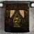 Anubis Egypt Bedding Set with Ancient Hieroglyph Pharaoh Spirit