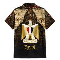 Anubis Egypt Family Matching Mermaid Dress and Hawaiian Shirt with Ancient Hieroglyph Pharaoh Spirit