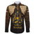 Anubis Egypt Family Matching Short Sleeve Bodycon Dress and Hawaiian Shirt with Ancient Hieroglyph Pharaoh Spirit