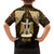 Anubis Egypt Family Matching Summer Maxi Dress and Hawaiian Shirt with Ancient Hieroglyph Pharaoh Spirit