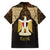 Anubis Egypt Hawaiian Shirt with Ancient Hieroglyph Pharaoh Spirit