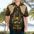 Anubis Egypt Hawaiian Shirt with Ancient Hieroglyph Pharaoh Spirit