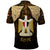 Anubis Egypt Polo Shirt with Ancient Hieroglyph Pharaoh Spirit