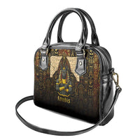 Anubis Egypt Shoulder Handbag with Ancient Hieroglyph Pharaoh Spirit