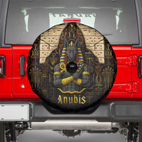 Anubis Egypt Spare Tire Cover with Ancient Hieroglyph Pharaoh Spirit