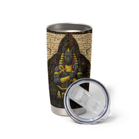 Anubis Egypt Tumbler Cup with Ancient Hieroglyph Pharaoh Spirit