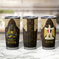 Anubis Egypt Tumbler Cup with Ancient Hieroglyph Pharaoh Spirit