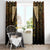 Anubis Egypt Window Curtain with Ancient Hieroglyph Pharaoh Spirit