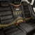 Ankh Eye of Horus Egypt Back Car Seat Cover with Ancient Black Gold Hieroglyph Spirit