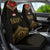 Ankh Eye of Horus Egypt Car Seat Cover with Ancient Black Gold Hieroglyph Spirit