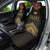 Ankh Eye of Horus Egypt Car Seat Cover with Ancient Black Gold Hieroglyph Spirit