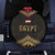 Ankh Eye of Horus Egypt Spare Tire Cover with Ancient Black Gold Hieroglyph Spirit