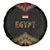 Ankh Eye of Horus Egypt Spare Tire Cover with Ancient Black Gold Hieroglyph Spirit