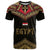 Ankh Eye of Horus Egypt T Shirt with Ancient Black Gold Hieroglyph Spirit