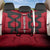 Egypt Flag Emblem Back Car Seat Cover with Red Black Bold Spirit