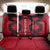 Egypt Flag Emblem Back Car Seat Cover with Red Black Bold Spirit