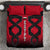 Egypt Flag Emblem Bedding Set with Red Black Bold Spirit