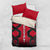 Egypt Flag Emblem Bedding Set with Red Black Bold Spirit