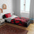 Egypt Flag Emblem Bedding Set with Red Black Bold Spirit