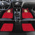 Egypt Flag Emblem Car Mats with Red Black Bold Spirit