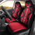 Egypt Flag Emblem Car Seat Cover with Red Black Bold Spirit