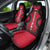 Egypt Flag Emblem Car Seat Cover with Red Black Bold Spirit