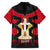 Egypt Flag Emblem Hawaiian Shirt with Red Black Bold Spirit