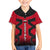 Egypt Flag Emblem Hawaiian Shirt with Red Black Bold Spirit