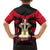 Egypt Flag Emblem Hawaiian Shirt with Red Black Bold Spirit