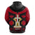 Egypt Flag Emblem Hoodie with Red Black Bold Spirit