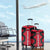 Egypt Flag Emblem Luggage Cover with Red Black Bold Spirit
