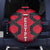 Egypt Flag Emblem Spare Tire Cover with Red Black Bold Spirit