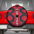 Egypt Flag Emblem Spare Tire Cover with Red Black Bold Spirit