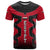 Egypt Flag Emblem T Shirt with Red Black Bold Spirit