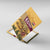 Egyptian Pyramids and Anubis Canvas Wall Art with Camel Caravan Desert