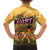 Egyptian Pyramids and Anubis Family Matching Long Sleeve Bodycon Dress and Hawaiian Shirt with Camel Caravan Desert