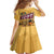 Egyptian Pyramids and Anubis Family Matching Long Sleeve Bodycon Dress and Hawaiian Shirt with Camel Caravan Desert