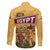 Egyptian Pyramids and Anubis Family Matching Long Sleeve Bodycon Dress and Hawaiian Shirt with Camel Caravan Desert