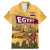 Egyptian Pyramids and Anubis Family Matching Mermaid Dress and Hawaiian Shirt with Camel Caravan Desert