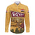 Egyptian Pyramids and Anubis Family Matching Short Sleeve Bodycon Dress and Hawaiian Shirt with Camel Caravan Desert