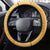 Egyptian Pyramids and Anubis Steering Wheel Cover with Camel Caravan Desert