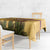 Egyptian Pyramids and Anubis Tablecloth with Camel Caravan Desert